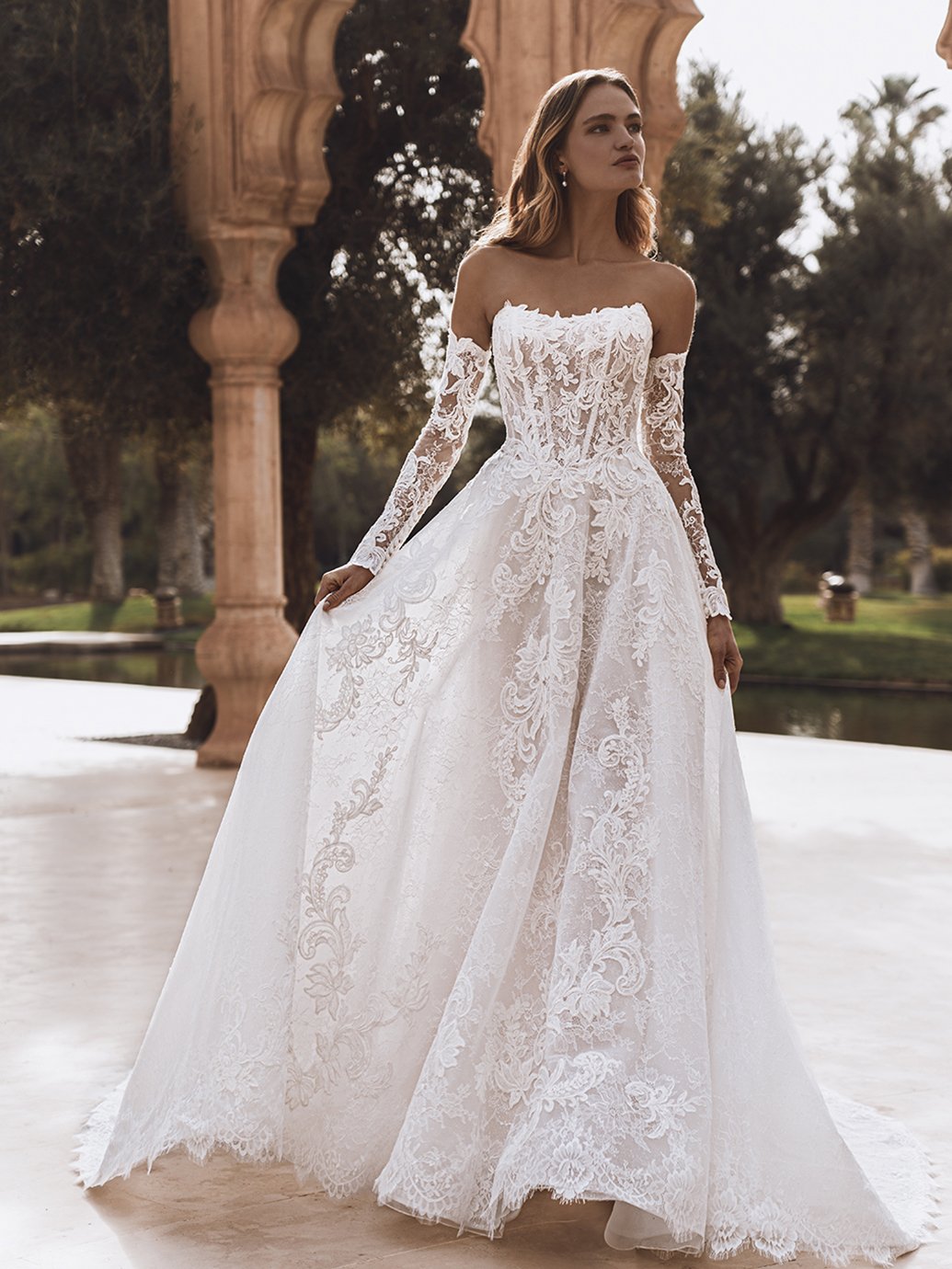 最終値下げEnzoani ONA US4iv enzoani wedding dress - wedding dress - san diego wedding dress
